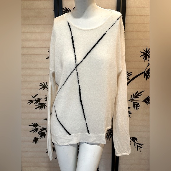 Cashmere Sweater in “Whisper White” - Picture 2 of 6